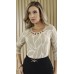 044978 Blusa Ramany Manga 3/4 Estampada